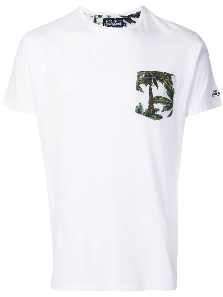 Mc2 Saint Barth Tropical Pocket T-shirt - White