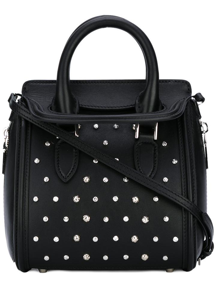 Alexander Mcqueen - Mini Heroine Tote - Women - Leather - One Size, Women's, Black, Leather
