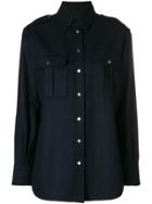 Holland & Holland Long-sleeve Flared Shirt - Black