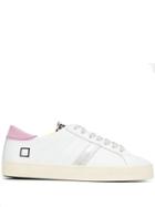 D.a.t.e. Classic Low Top Trainers - White