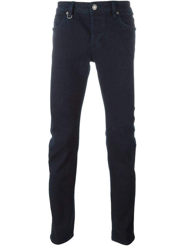 Neuw Skinny Jeans, Men's, Size: 34, Blue, Cotton/polyester/spandex/elastane