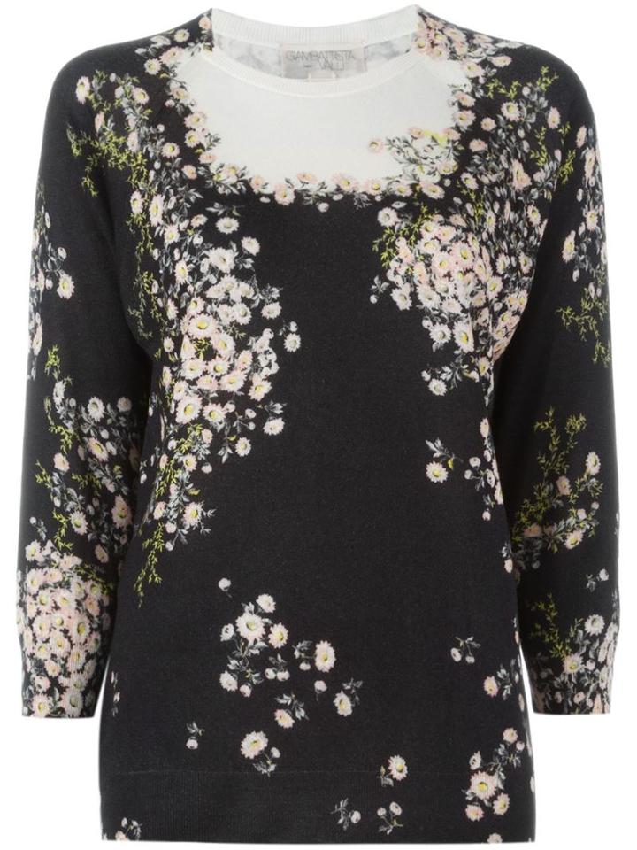 Giambattista Valli Floral Print Sweater