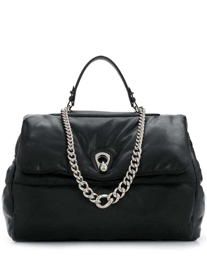 Ermanno Scervino Quilted Tote Bag - Black