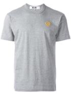 Comme Des Garçons Play Heart T-shirt, Men's, Size: Large, Grey, Cotton
