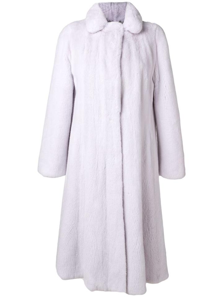 Liska Classic Long Coat - White