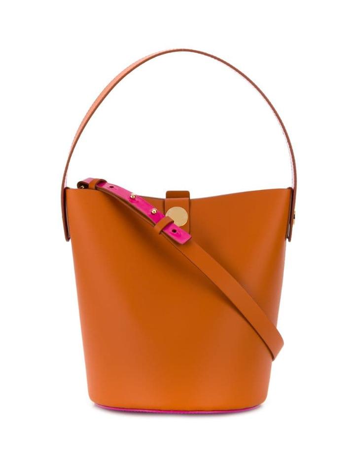 Sophie Hulme Swing Bucket Bag - Orange