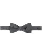Lanvin Satin Bow Tie - Grey