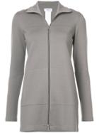 Akris Punto Long Zipped Jumper - Nude & Neutrals