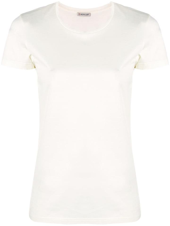 Moncler Short Sleeved T-shirt - White