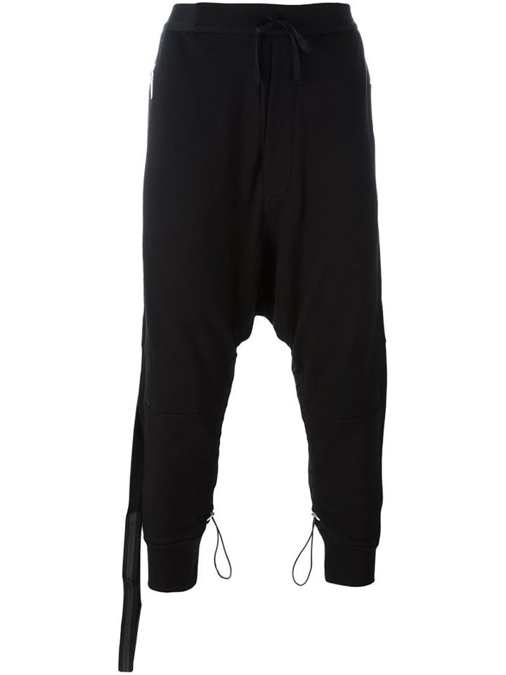Unravel Parachute 'terry' Sweatpants, Men's, Size: Xl, Black, Cotton