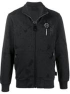Philipp Plein Zipped Track Jacket - Black