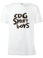 Comme Des Garçons Shirt Boys Cdg T-shirt, Men's, Size: Medium, White, Cotton