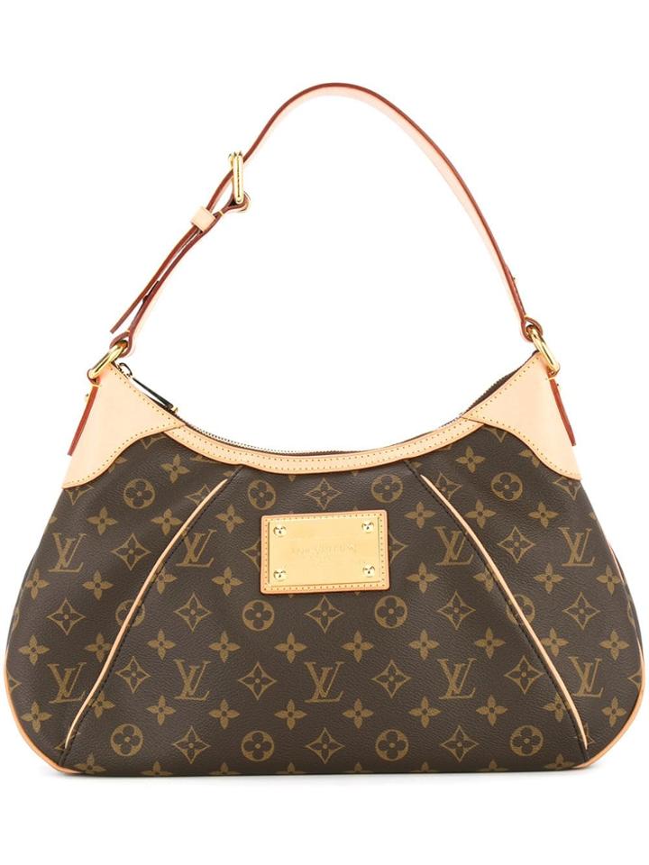 Louis Vuitton Vintage Thames Hobo Shoulder Bag - Brown