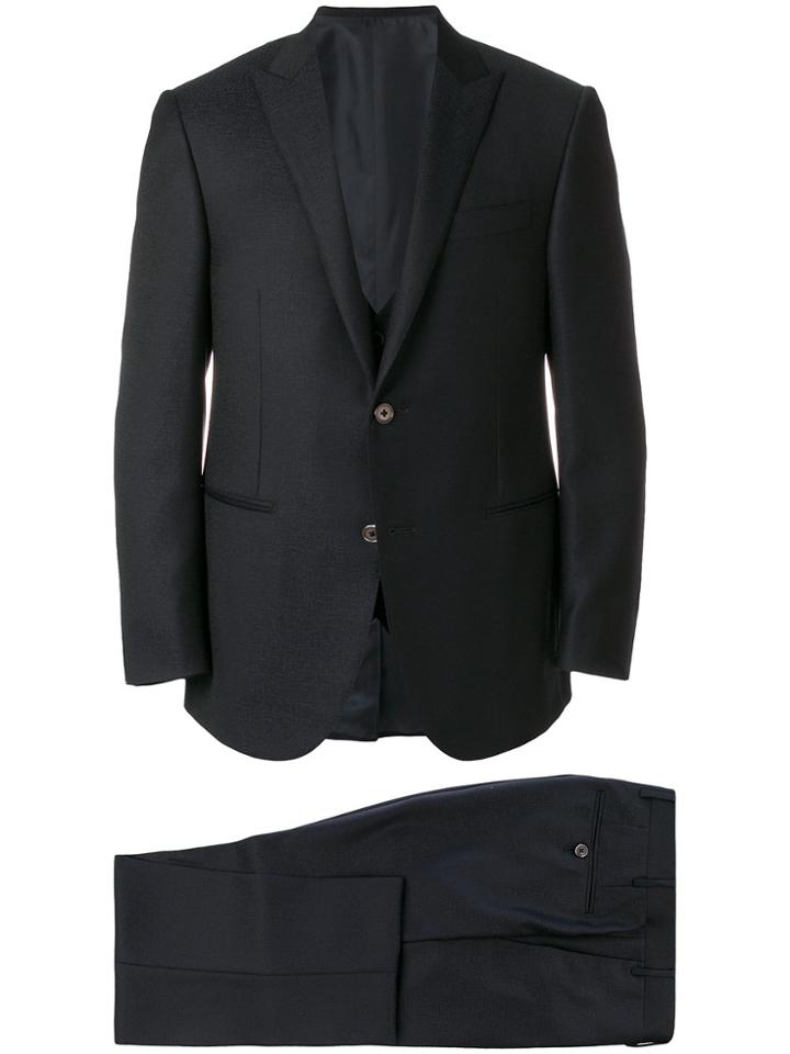 Corneliani Three Piece Suit - Blue