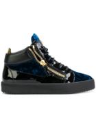 Giuseppe Zanotti Design Kriss Mid-top Sneakers - Blue