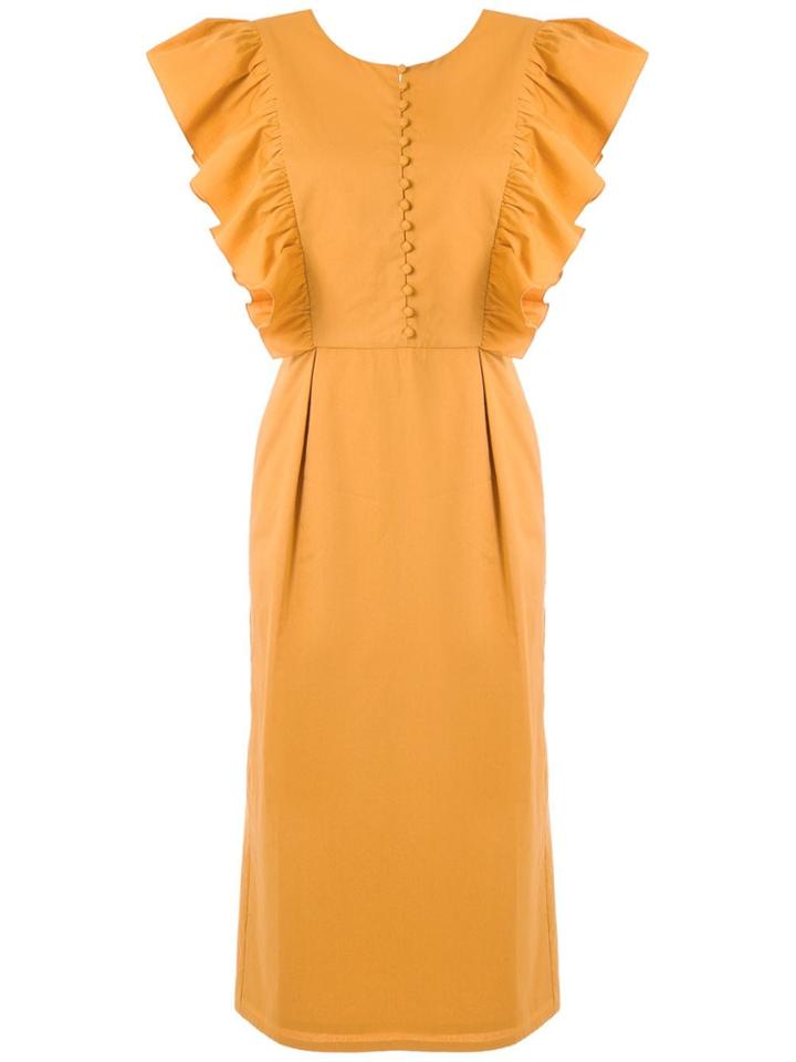 Andrea Marques Andrea Marques Vestidodetalhecostas Amarelo - Yellow