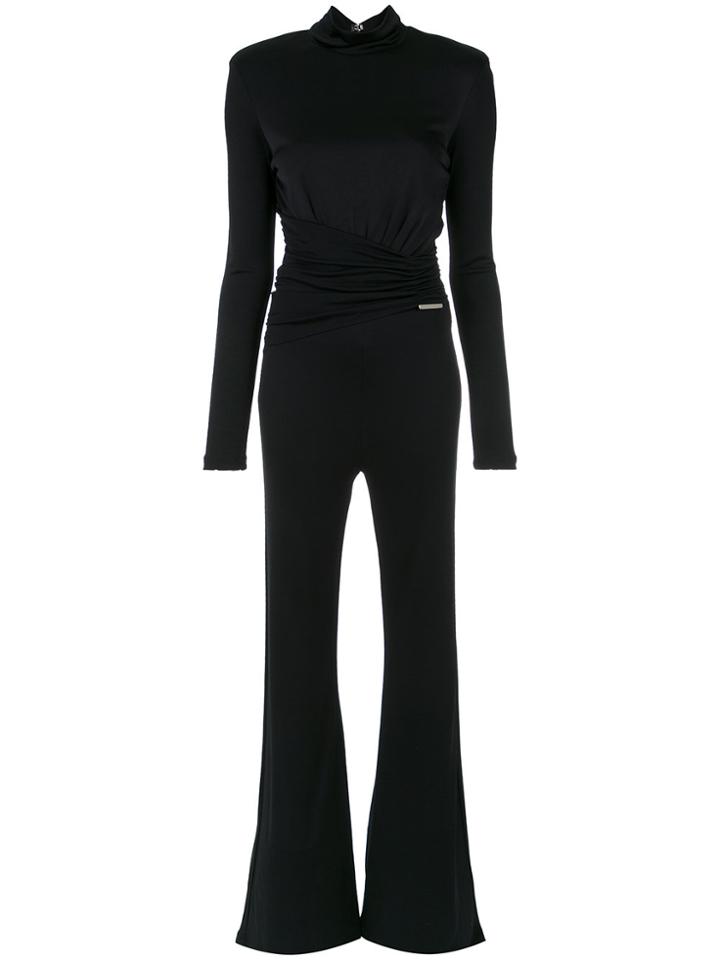 Tufi Duek Open Back Jumpsuit - Black