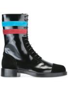 Raf Simons Contrast Stripe Boots
