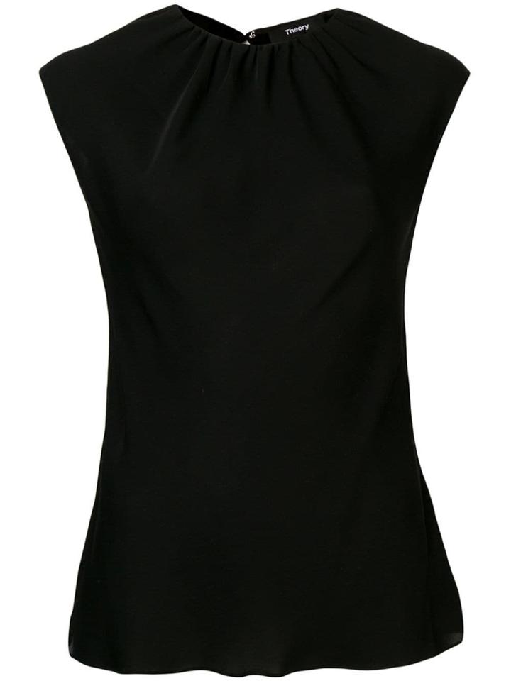 Theory Slim Fit Top - Black