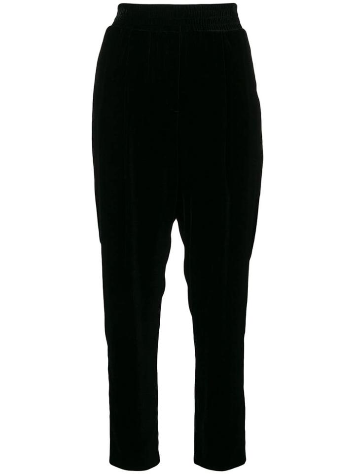 Pinko Drop-crotch Trousers - Black