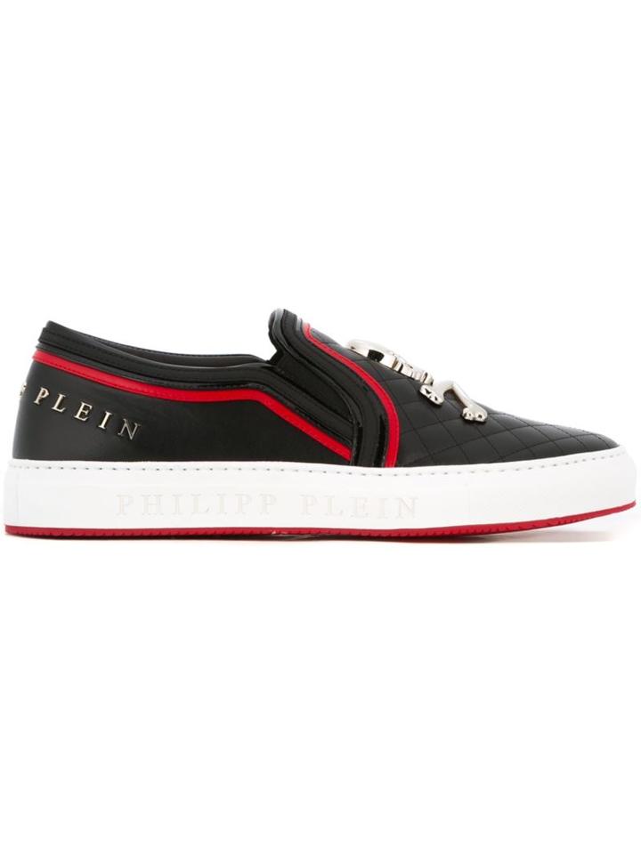 Philipp Plein Quilted Slip-on Sneakers