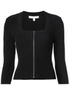 Jonathan Simkhai Fitted Zipped Sweated - Black