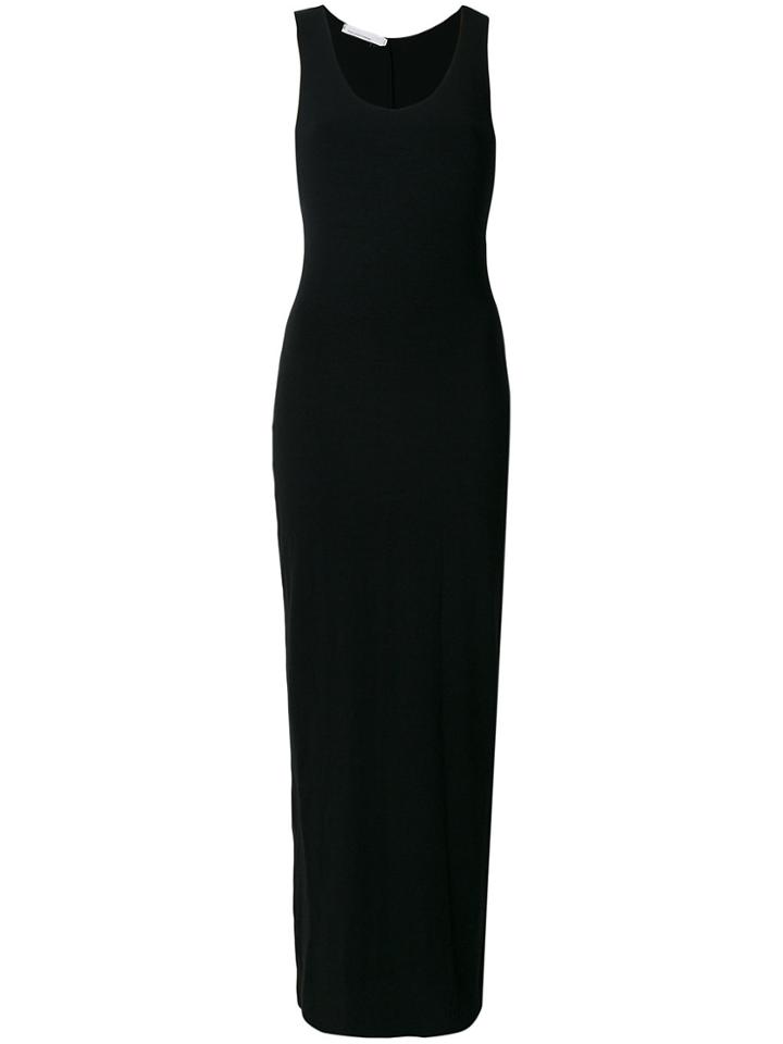 Nostra Santissima Long Fitted Dress - Black