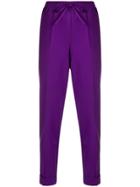 P.a.r.o.s.h. Cropped Trousers - Purple