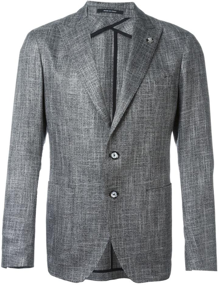 Tagliatore Two Button Woven Blazer