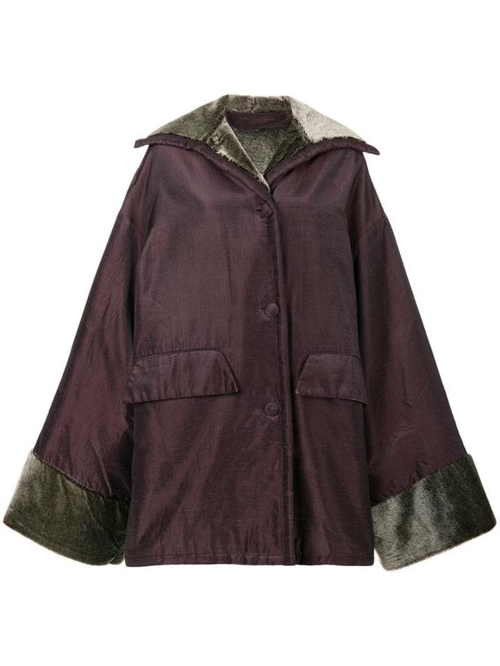 Romeo Gigli Pre-owned Oversized Coat - Pink