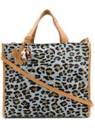 Danielapi Mixed-print Tote - Blue