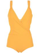 Lilly Sarti Wrap Style Body - Yellow & Orange