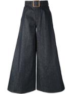 Jean Paul Gaultier Vintage Flared Belted Jeans