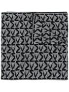 Michael Kors Monogram Print Scarf - Grey