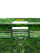 Cult Gaia Green Mini Ark Woven Tote Bag