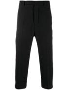 Rick Owens Slim-fit Cropped Trousers - Grey