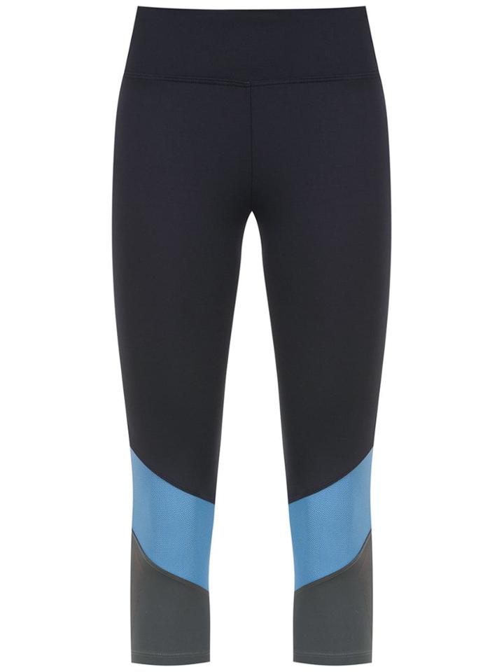 Track & Field Panelled Rainbow Leggings - Blue