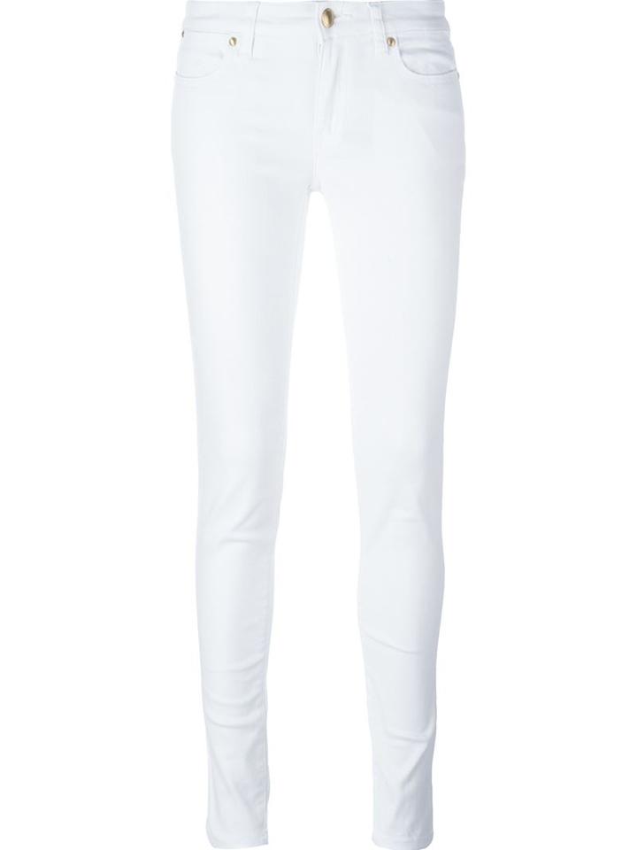 Michael Michael Kors Skinny Jeans, Women's, Size: 6, White, Cotton/spandex/elastane