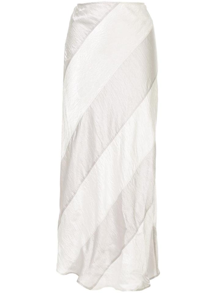 Georgia Alice Delilah Panelled Slip Skirt - White