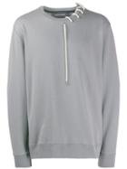 Craig Green Lace-up Detail Sweatshirt - Grey