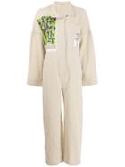 Acne Studios Relaxed Photographic Jumpsuit - Neutrals