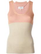 Maison Margiela Colour Block Tank Top