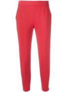 Max Mara Track Pants, Women's, Size: 40, Pink/purple, Viscose/polyamide/spandex/elastane