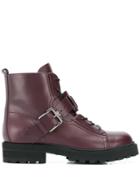 Tod's Double T Cargo Boots - Purple