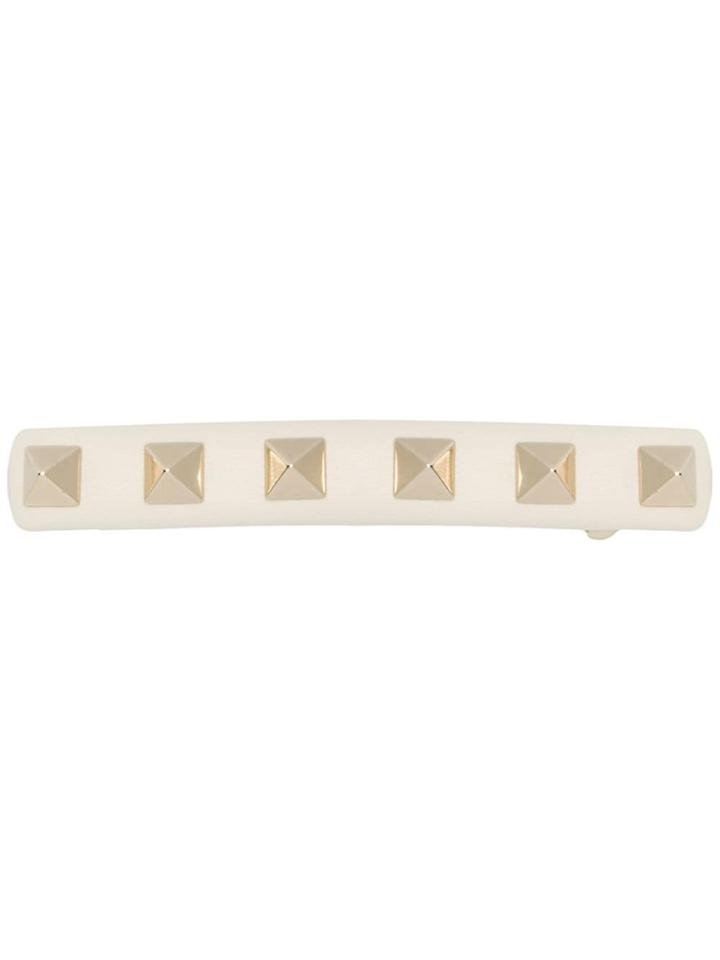 Valentino Valentino Garavani Rockstud Hair Clip - White