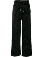 Versace Jeans Couture Drawstring Waist Trousers - Black