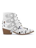 Toga Pulla Elvis Western Boots - White