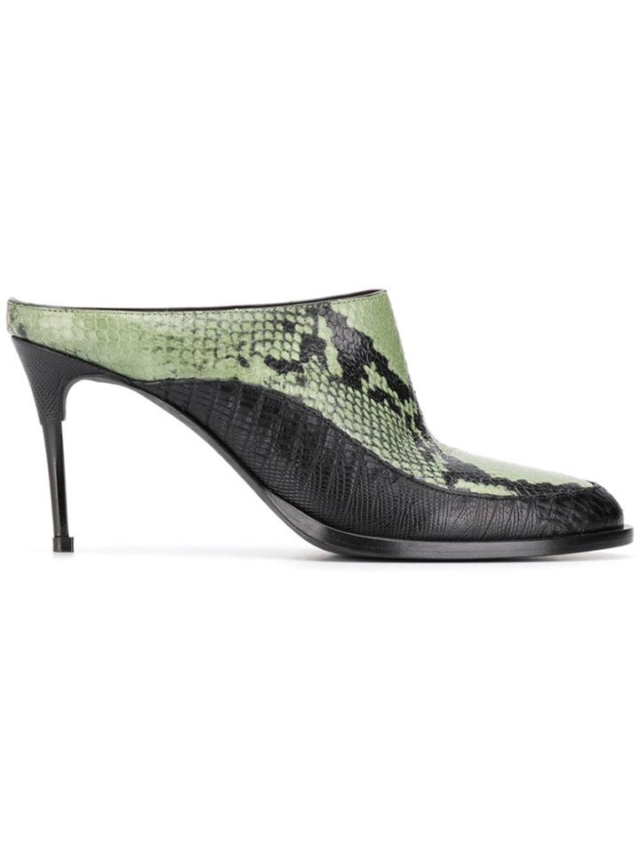 A.f.vandevorst Stiletto Mules - Green