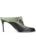 A.f.vandevorst Stiletto Mules - Green