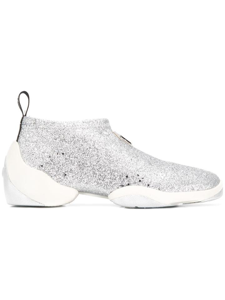 Giuseppe Zanotti Design Light Jump Sneakers - Silver